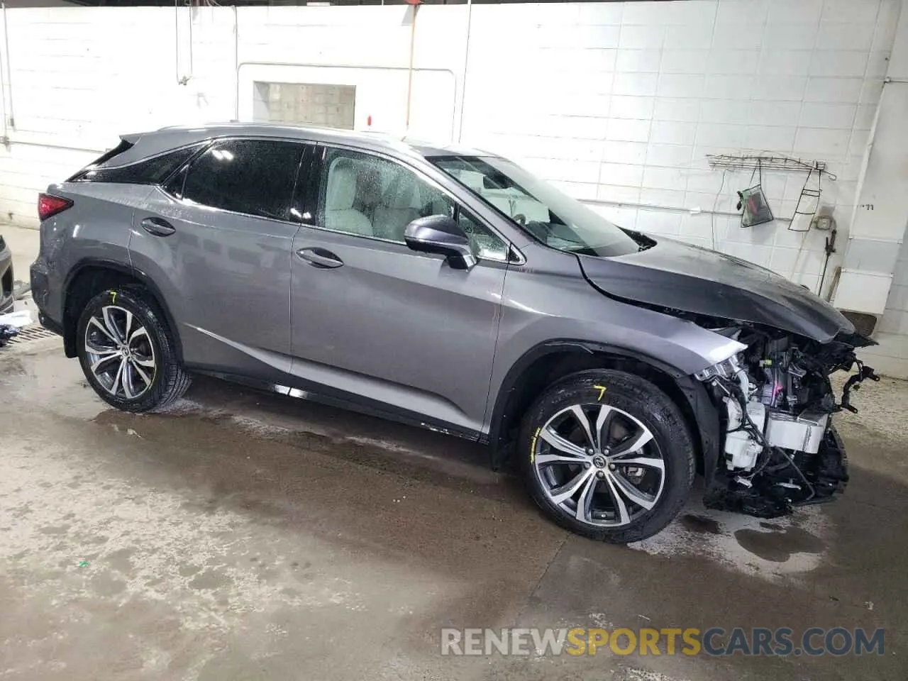 4 Фотография поврежденного автомобиля 2T2HZMDA7MC278601 LEXUS RX350 2021