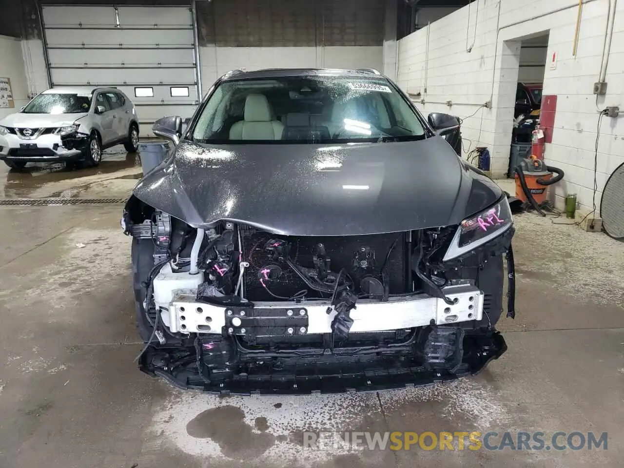 5 Фотография поврежденного автомобиля 2T2HZMDA7MC278601 LEXUS RX350 2021