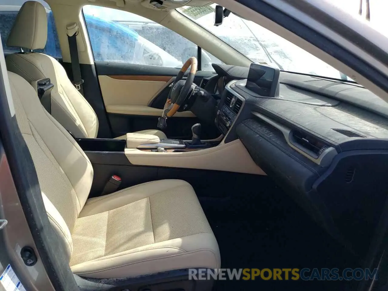 5 Фотография поврежденного автомобиля 2T2HZMDA8MC288327 LEXUS RX350 2021