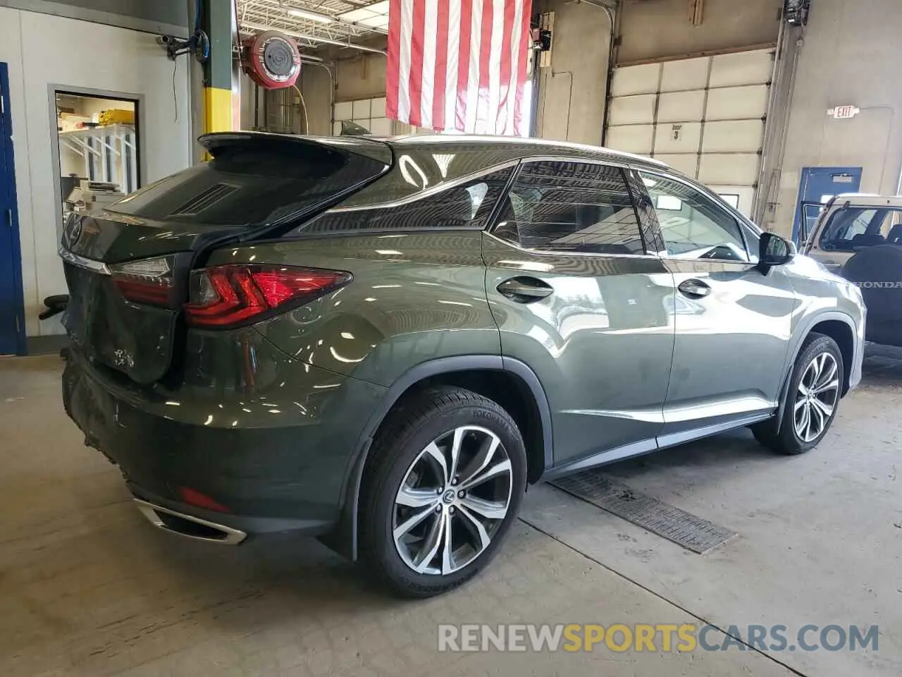 3 Photograph of a damaged car 2T2HZMDA9MC277529 LEXUS RX350 2021