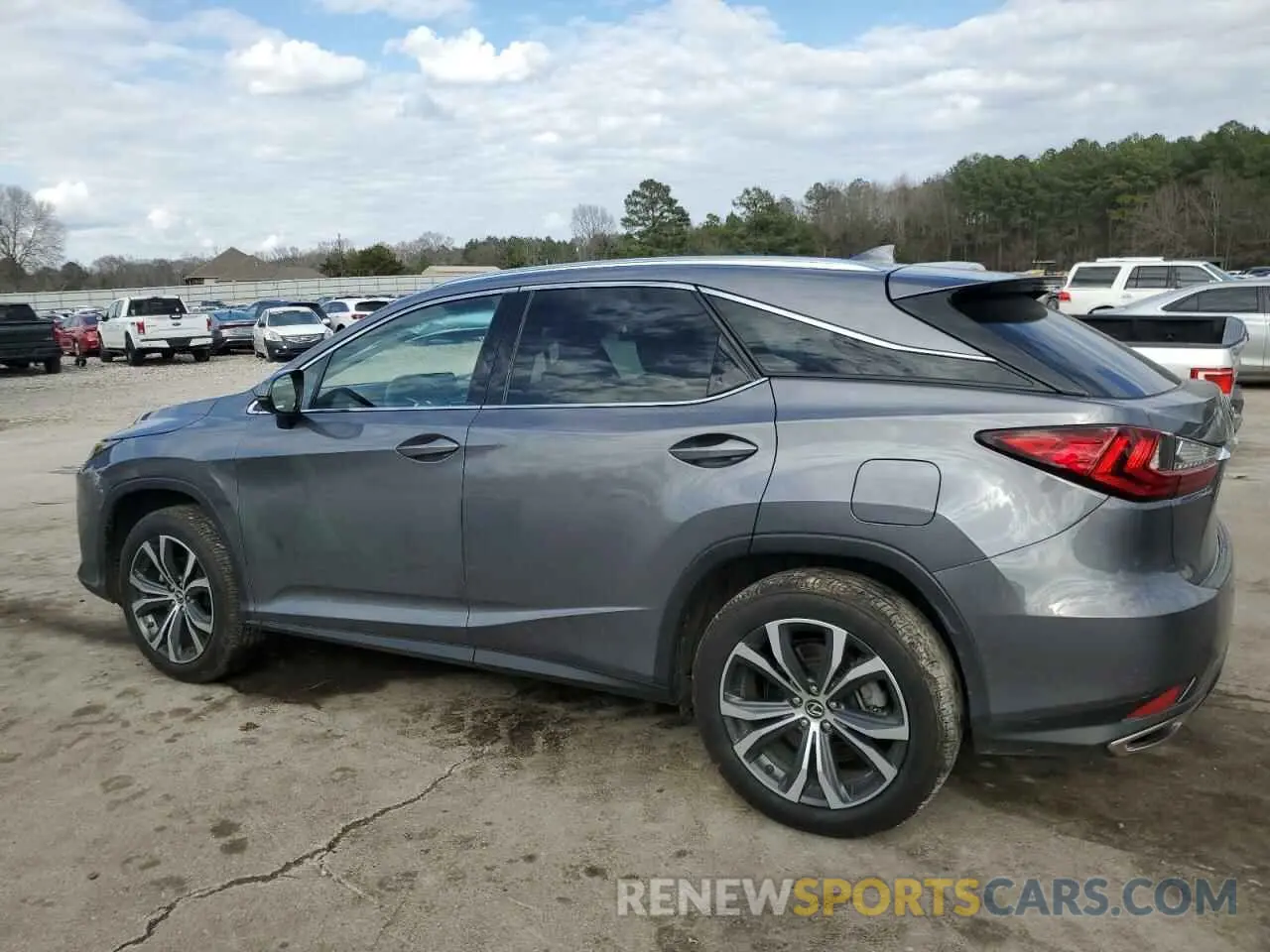 2 Photograph of a damaged car 2T2HZMDA9MC301408 LEXUS RX350 2021