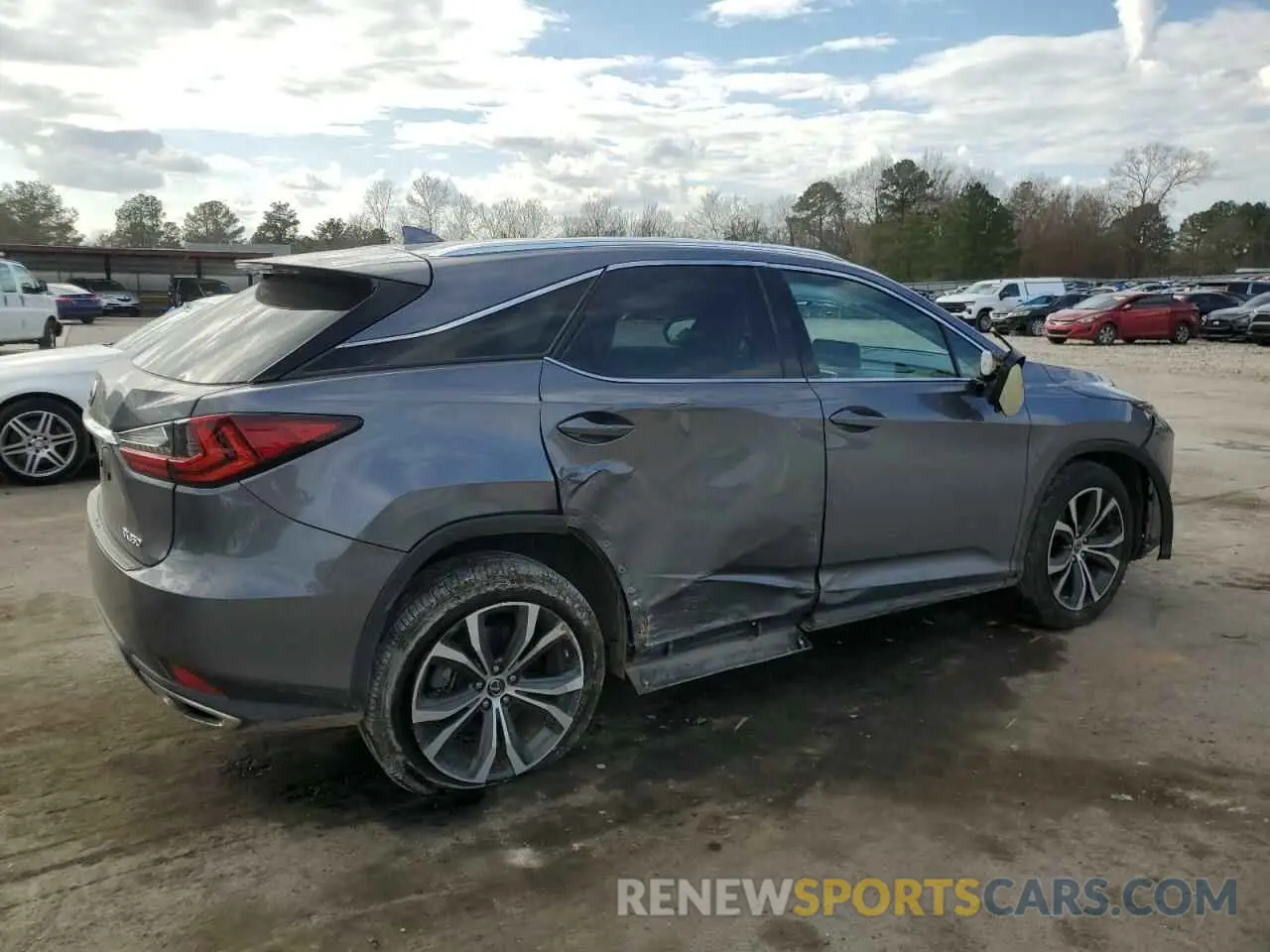 3 Photograph of a damaged car 2T2HZMDA9MC301408 LEXUS RX350 2021