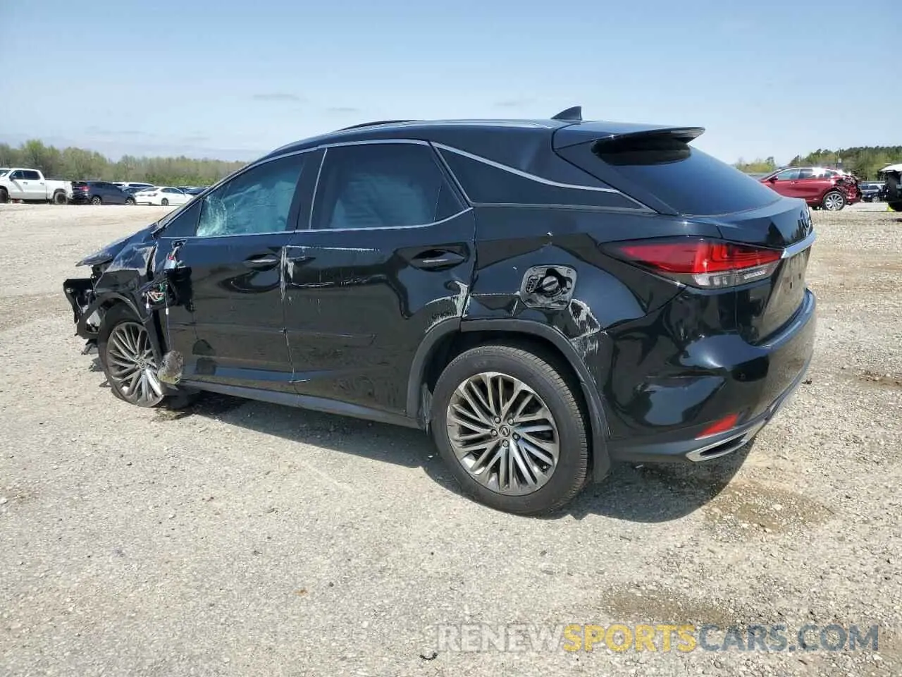2 Фотография поврежденного автомобиля 2T2JZMAA3MC203819 LEXUS RX350 2021