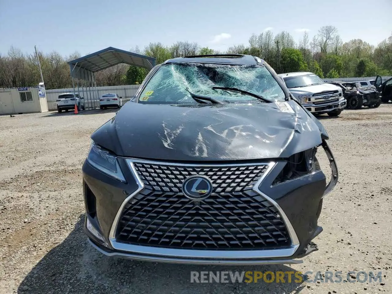 5 Фотография поврежденного автомобиля 2T2JZMAA3MC203819 LEXUS RX350 2021
