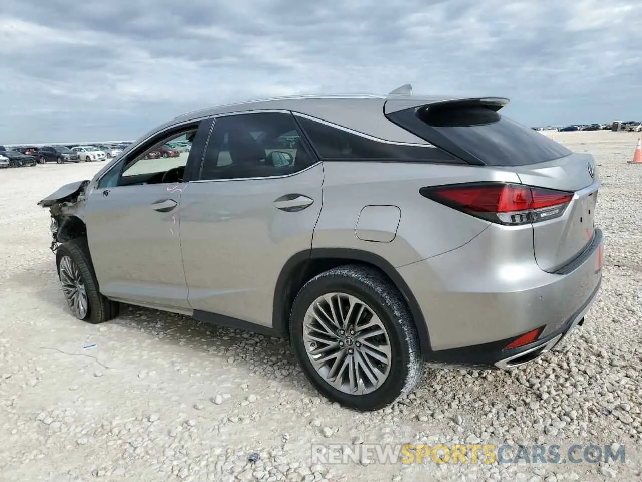 2 Photograph of a damaged car 2T2JZMAA7MC188225 LEXUS RX350 2021