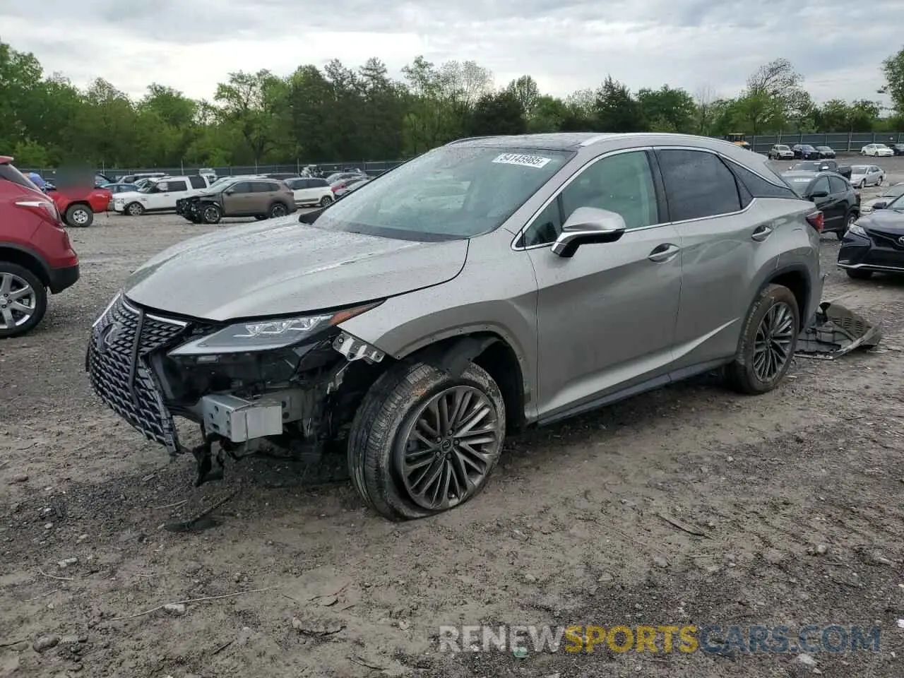 1 Фотография поврежденного автомобиля 2T2JZMAA8MC188721 LEXUS RX350 2021