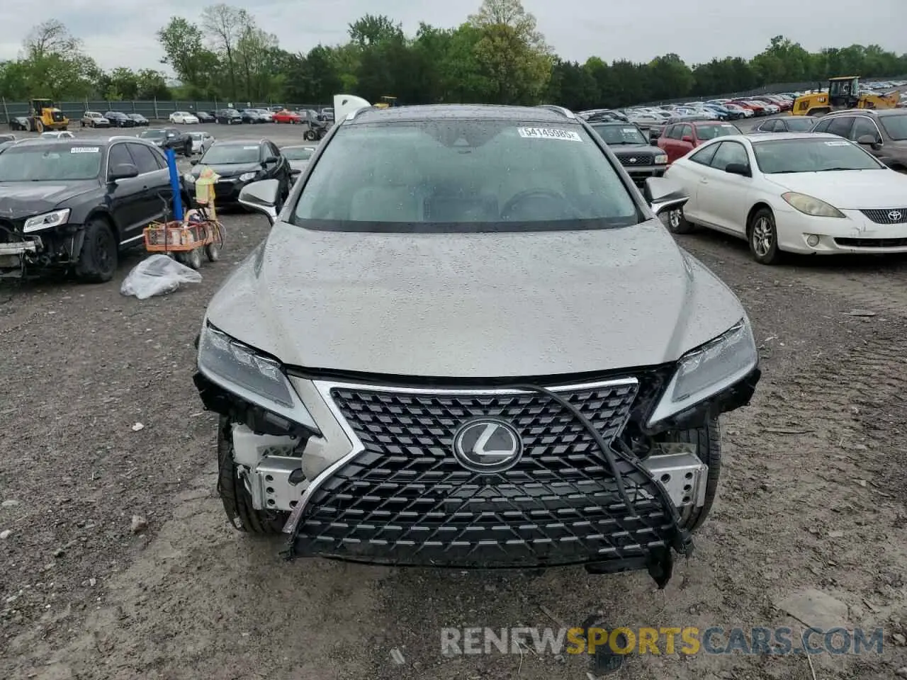 5 Фотография поврежденного автомобиля 2T2JZMAA8MC188721 LEXUS RX350 2021