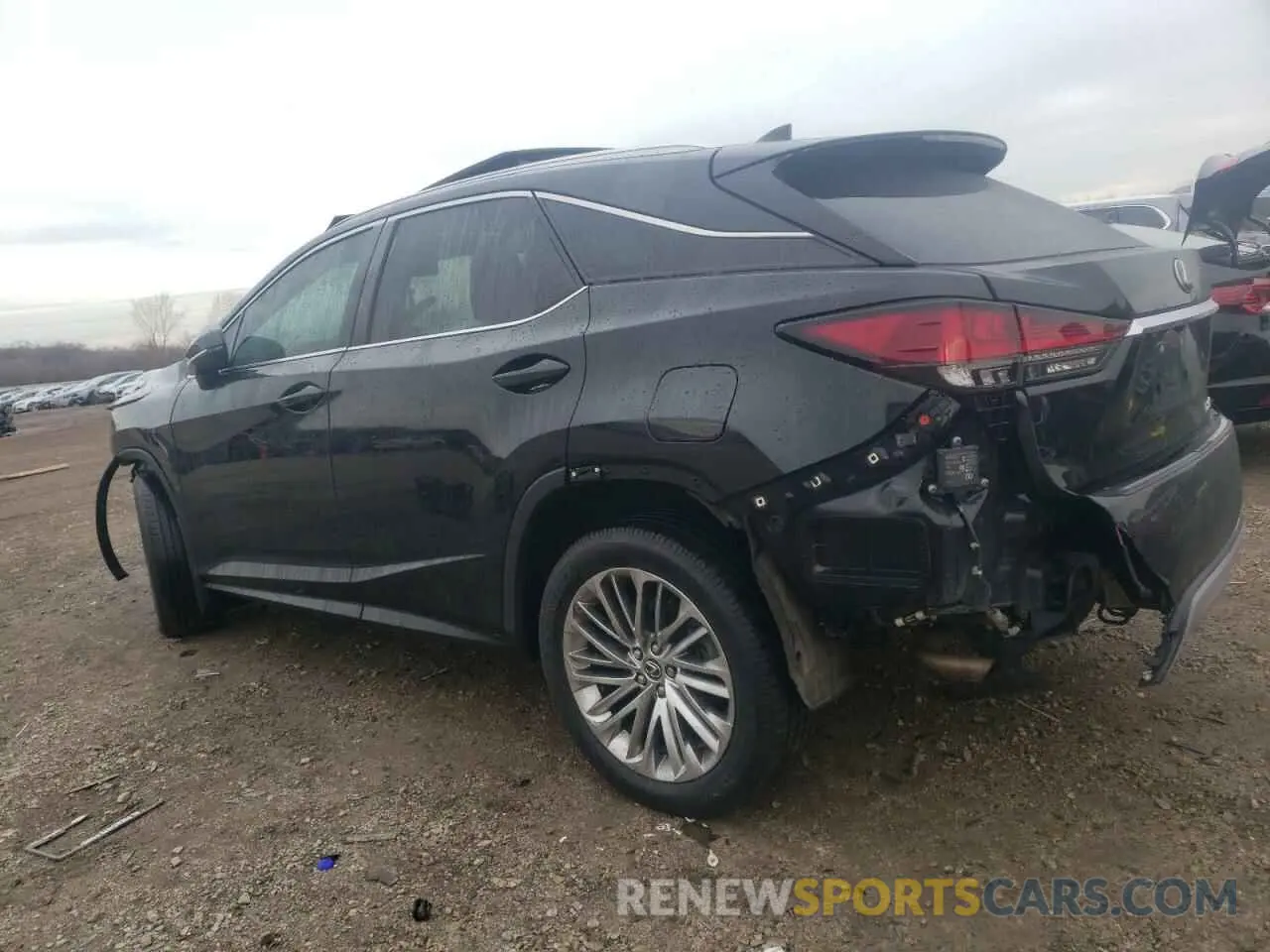 2 Фотография поврежденного автомобиля 2T2JZMDA2MC283917 LEXUS RX350 2021
