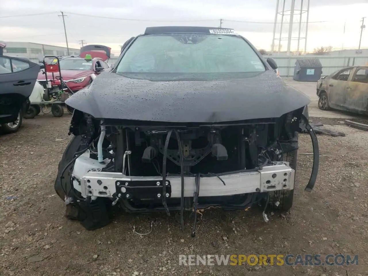 5 Фотография поврежденного автомобиля 2T2JZMDA2MC283917 LEXUS RX350 2021