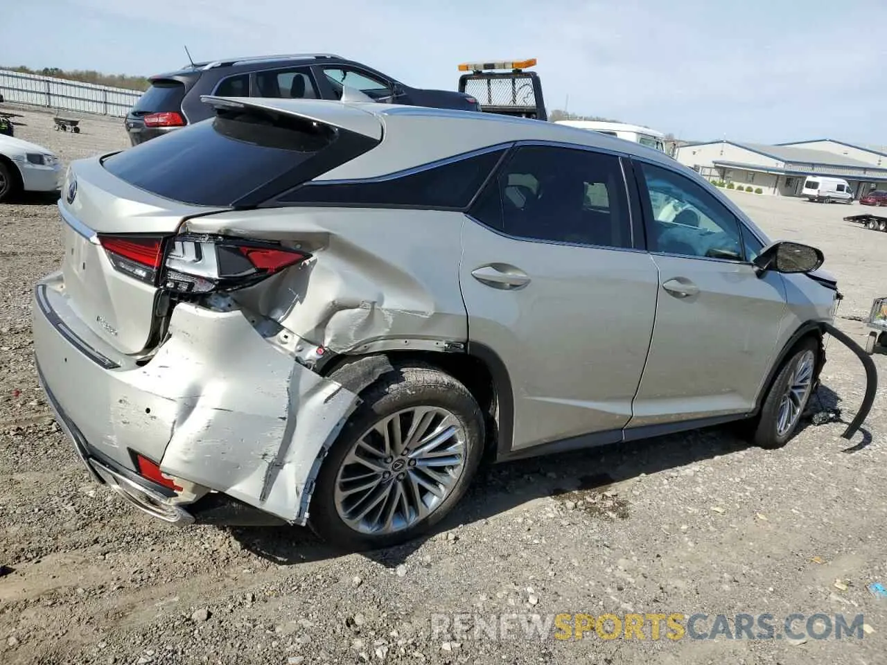 3 Photograph of a damaged car 2T2JZMDA3MC275549 LEXUS RX350 2021