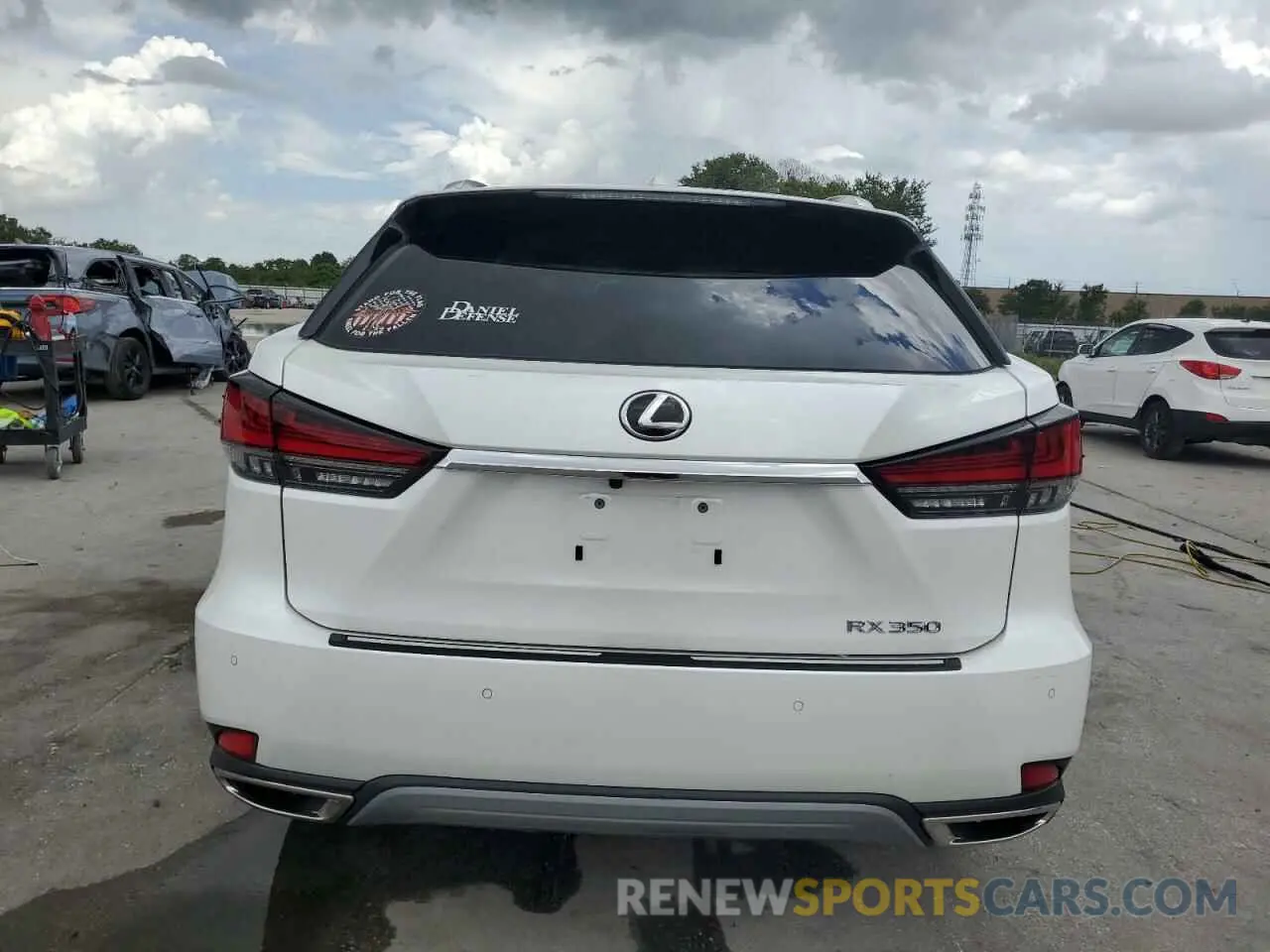 6 Photograph of a damaged car 2T2JZMDA5MC299559 LEXUS RX350 2021