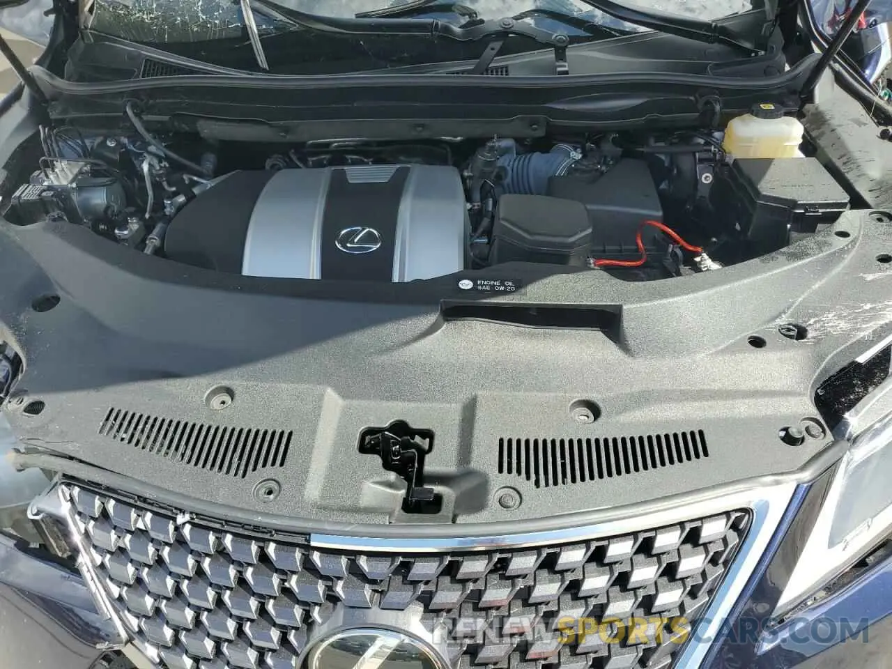 12 Фотография поврежденного автомобиля JTJHZKEA2M2022627 LEXUS RX350 2021
