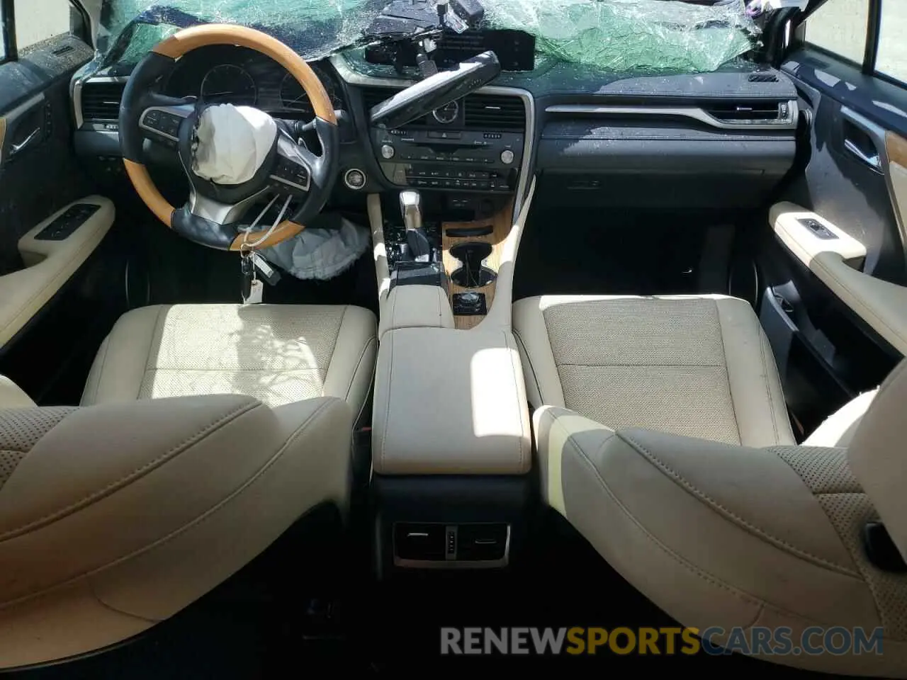 8 Фотография поврежденного автомобиля JTJHZKEA2M2022627 LEXUS RX350 2021