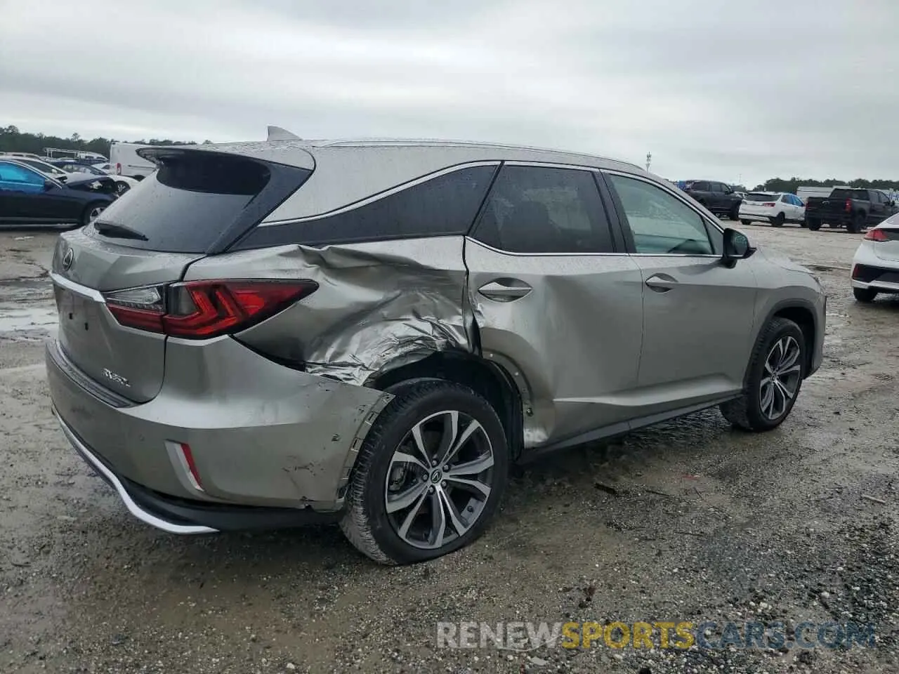 3 Photograph of a damaged car JTJHZKEA4M2019910 LEXUS RX350 2021