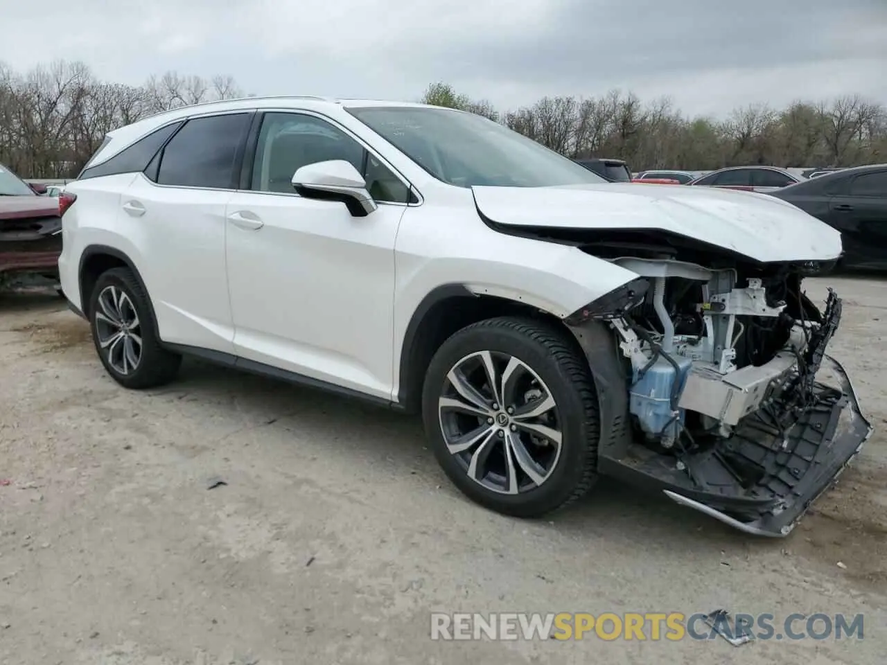 4 Photograph of a damaged car JTJHZKEA9M2022530 LEXUS RX350 2021