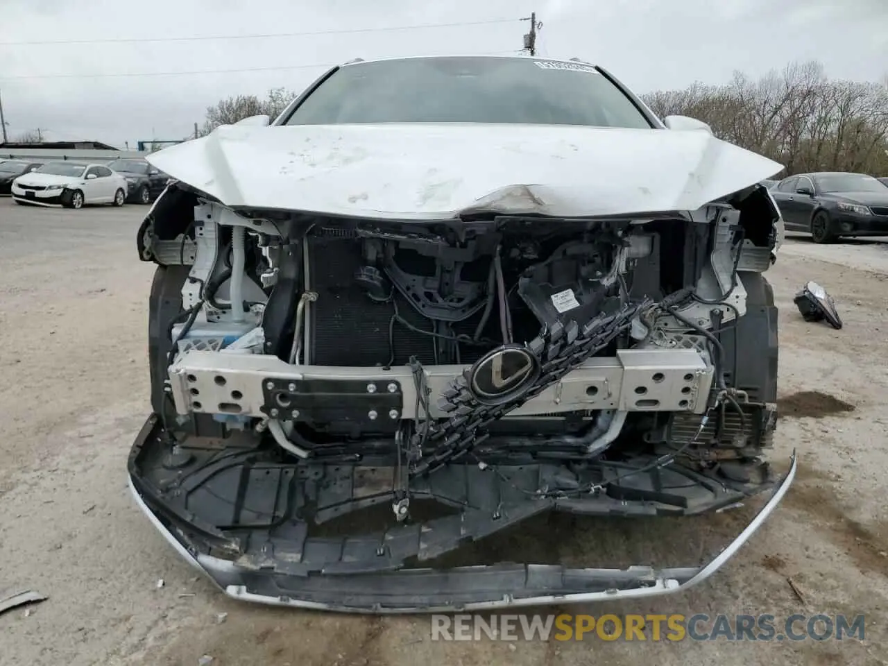5 Photograph of a damaged car JTJHZKEA9M2022530 LEXUS RX350 2021