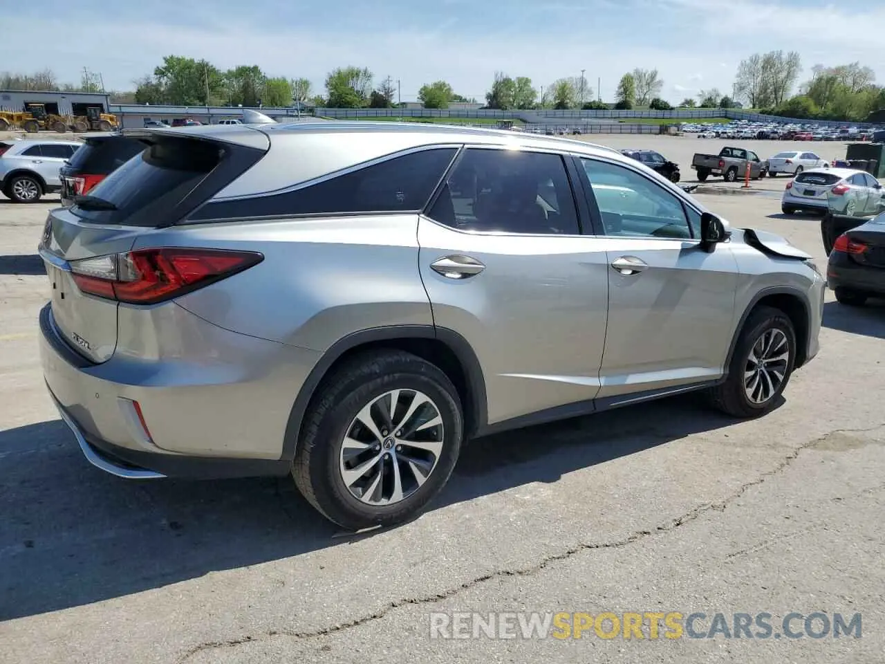 3 Photograph of a damaged car JTJHZKFA2M2030340 LEXUS RX350 2021