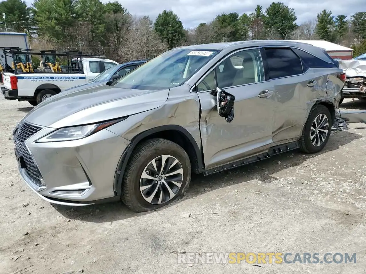 1 Photograph of a damaged car JTJHZKFA3M2030749 LEXUS RX350 2021