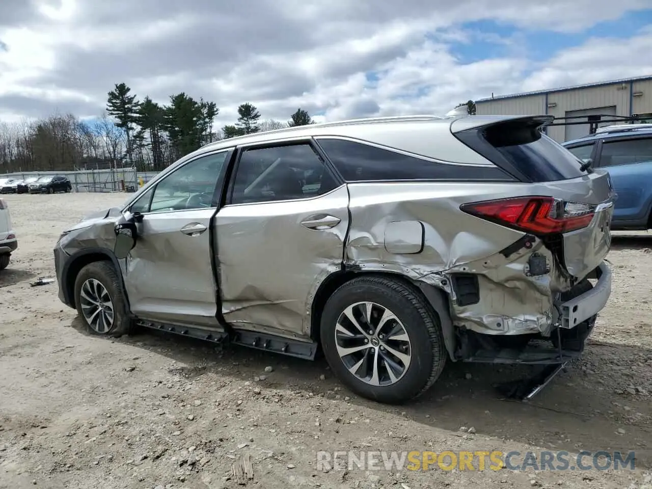 2 Photograph of a damaged car JTJHZKFA3M2030749 LEXUS RX350 2021
