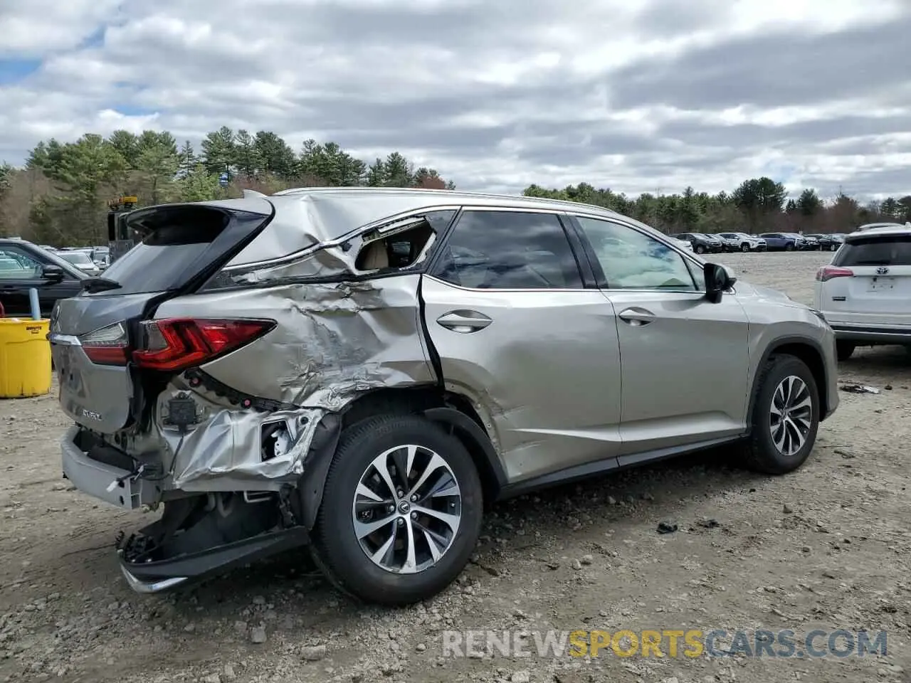 3 Photograph of a damaged car JTJHZKFA3M2030749 LEXUS RX350 2021