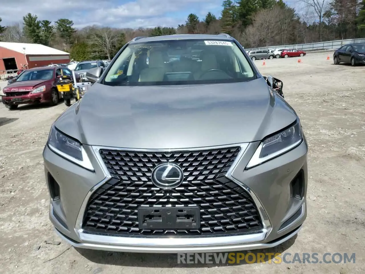 5 Photograph of a damaged car JTJHZKFA3M2030749 LEXUS RX350 2021