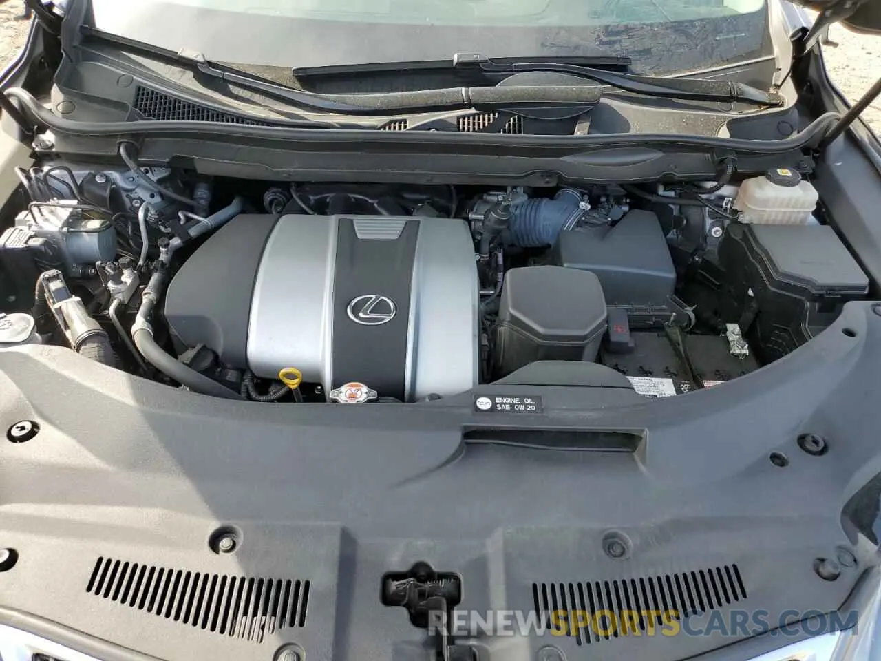 12 Фотография поврежденного автомобиля JTJHZKFA4M2032848 LEXUS RX350 2021
