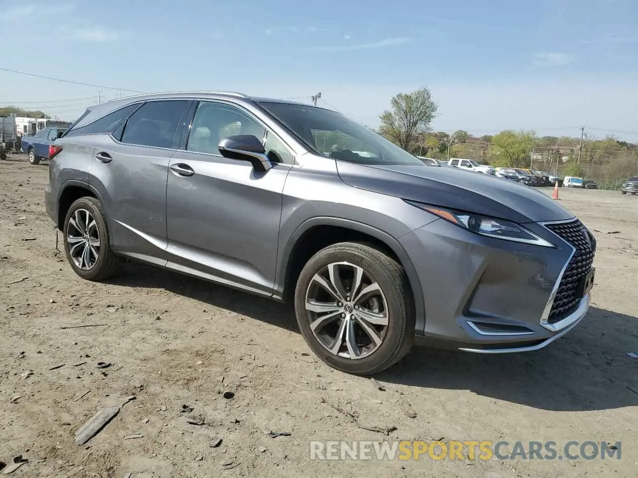 4 Фотография поврежденного автомобиля JTJHZKFA4M2032848 LEXUS RX350 2021