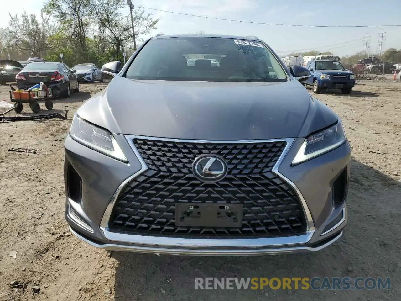 5 Фотография поврежденного автомобиля JTJHZKFA4M2032848 LEXUS RX350 2021