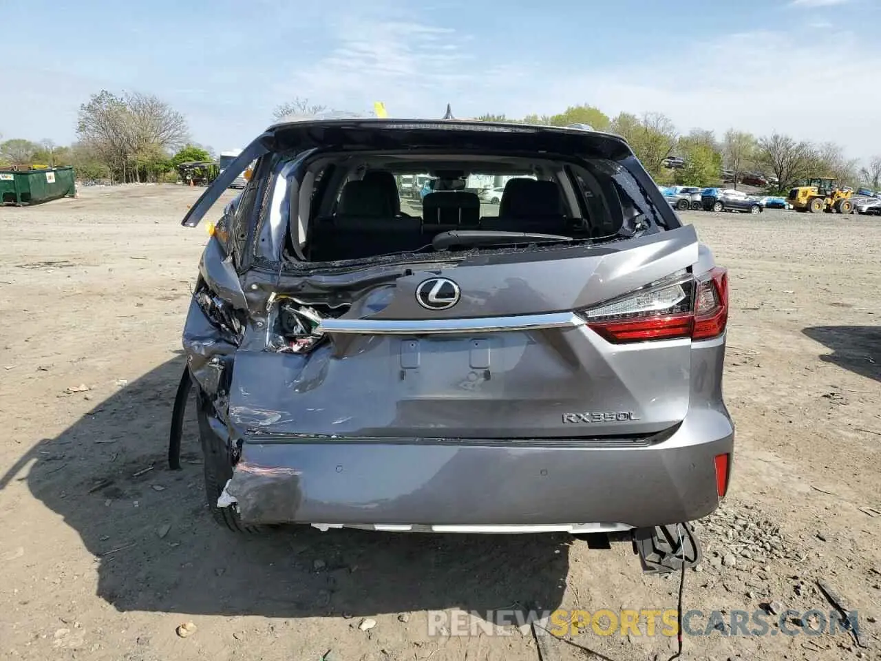 6 Фотография поврежденного автомобиля JTJHZKFA4M2032848 LEXUS RX350 2021