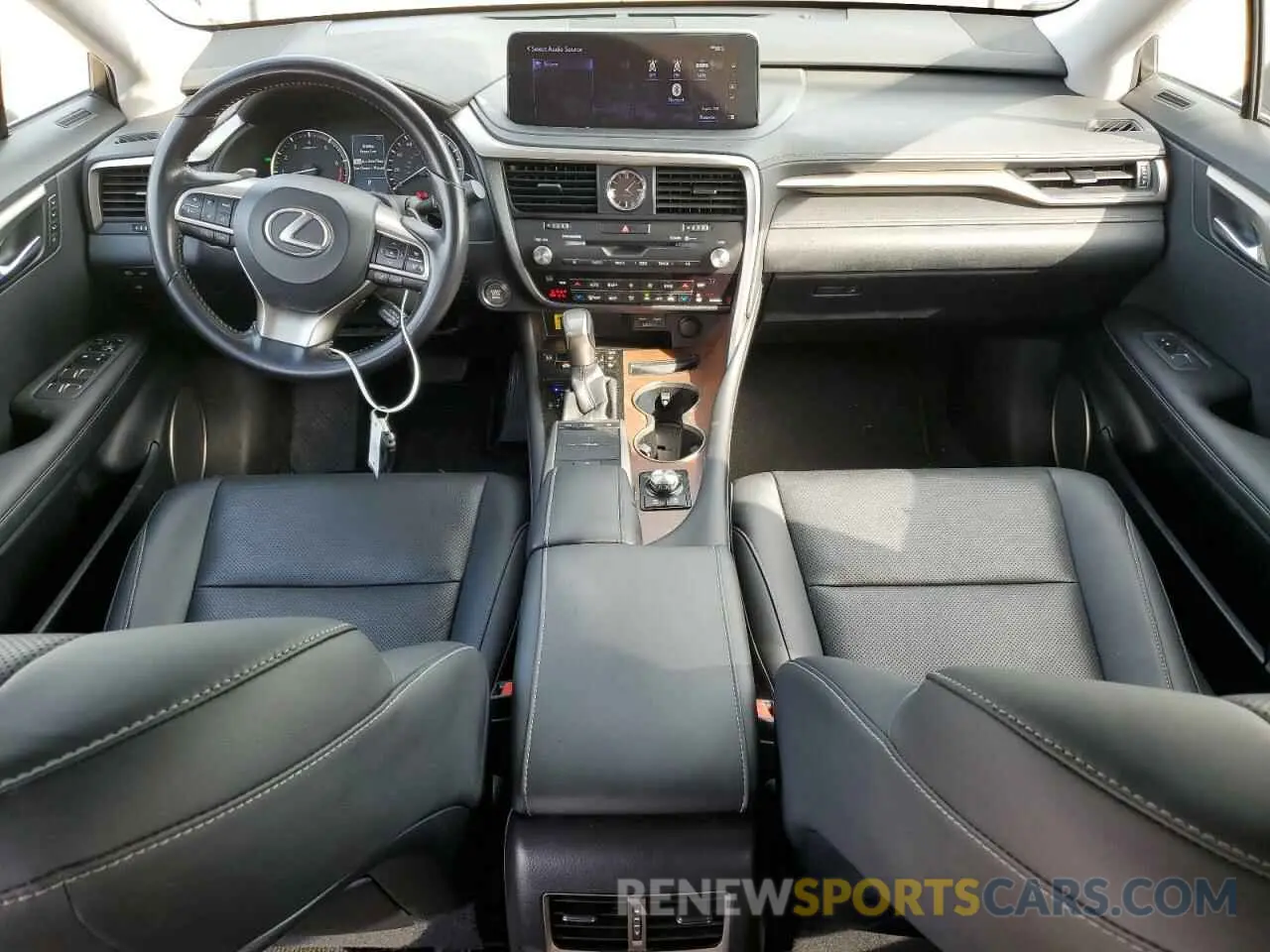 8 Фотография поврежденного автомобиля JTJHZKFA4M2032848 LEXUS RX350 2021