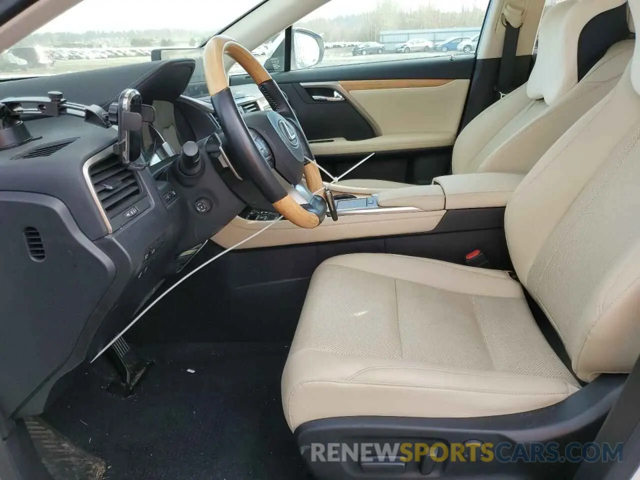 7 Фотография поврежденного автомобиля JTJHZKFA5M2033300 LEXUS RX350 2021