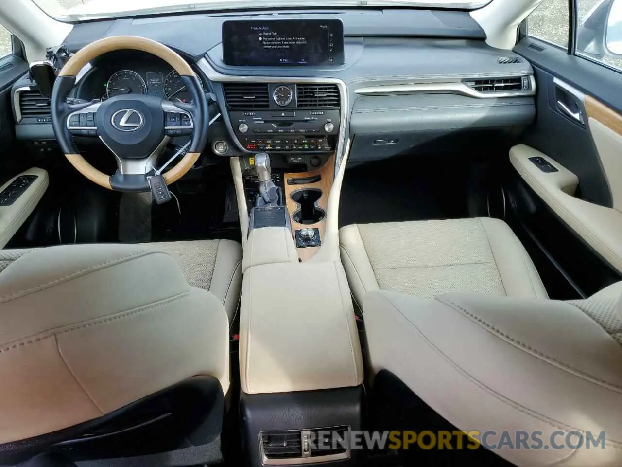 8 Фотография поврежденного автомобиля JTJHZKFA5M2033300 LEXUS RX350 2021