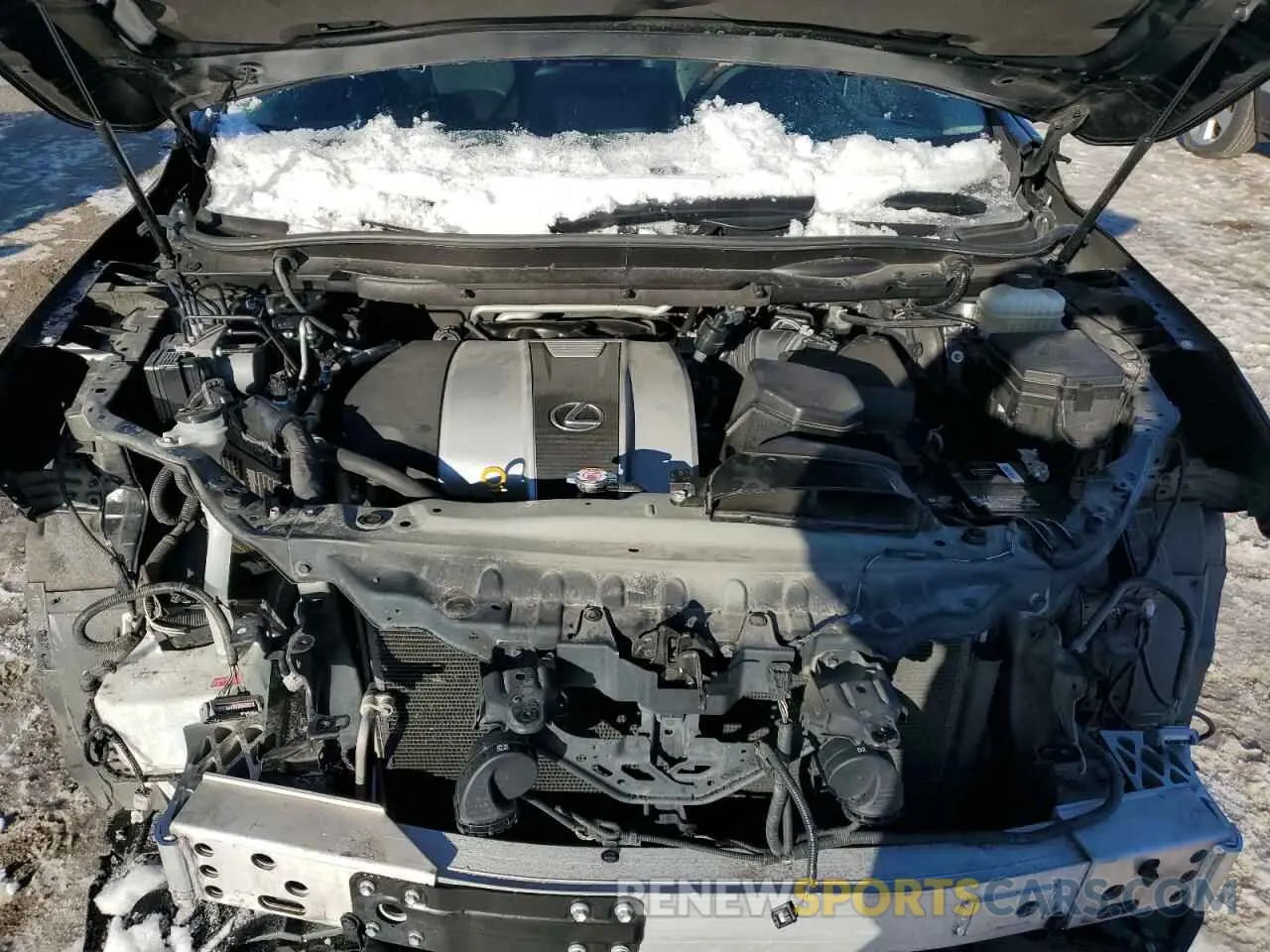 12 Photograph of a damaged car JTJHZKFA6M2028221 LEXUS RX350 2021