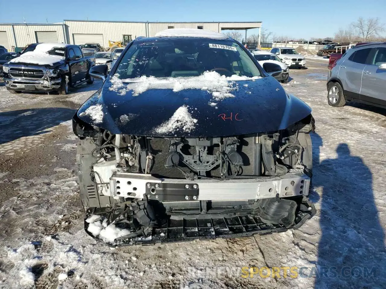 5 Photograph of a damaged car JTJHZKFA6M2028221 LEXUS RX350 2021