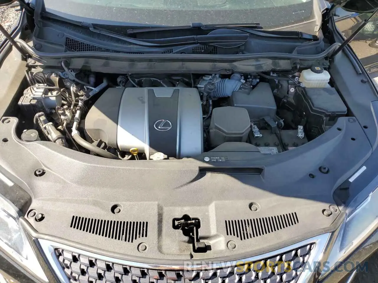 12 Фотография поврежденного автомобиля JTJHZKFA9M2029573 LEXUS RX350 2021