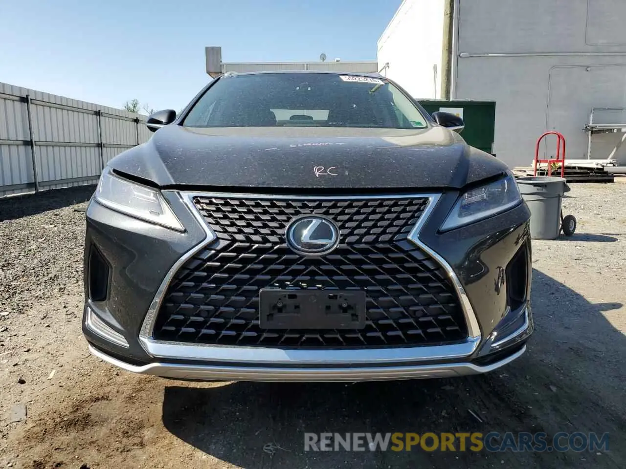 5 Фотография поврежденного автомобиля JTJHZKFA9M2029573 LEXUS RX350 2021