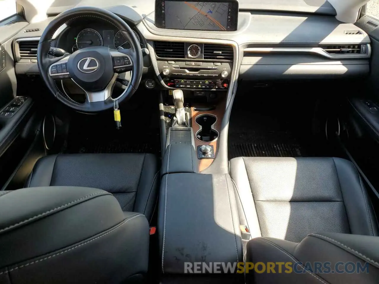 8 Фотография поврежденного автомобиля JTJHZKFA9M2029573 LEXUS RX350 2021