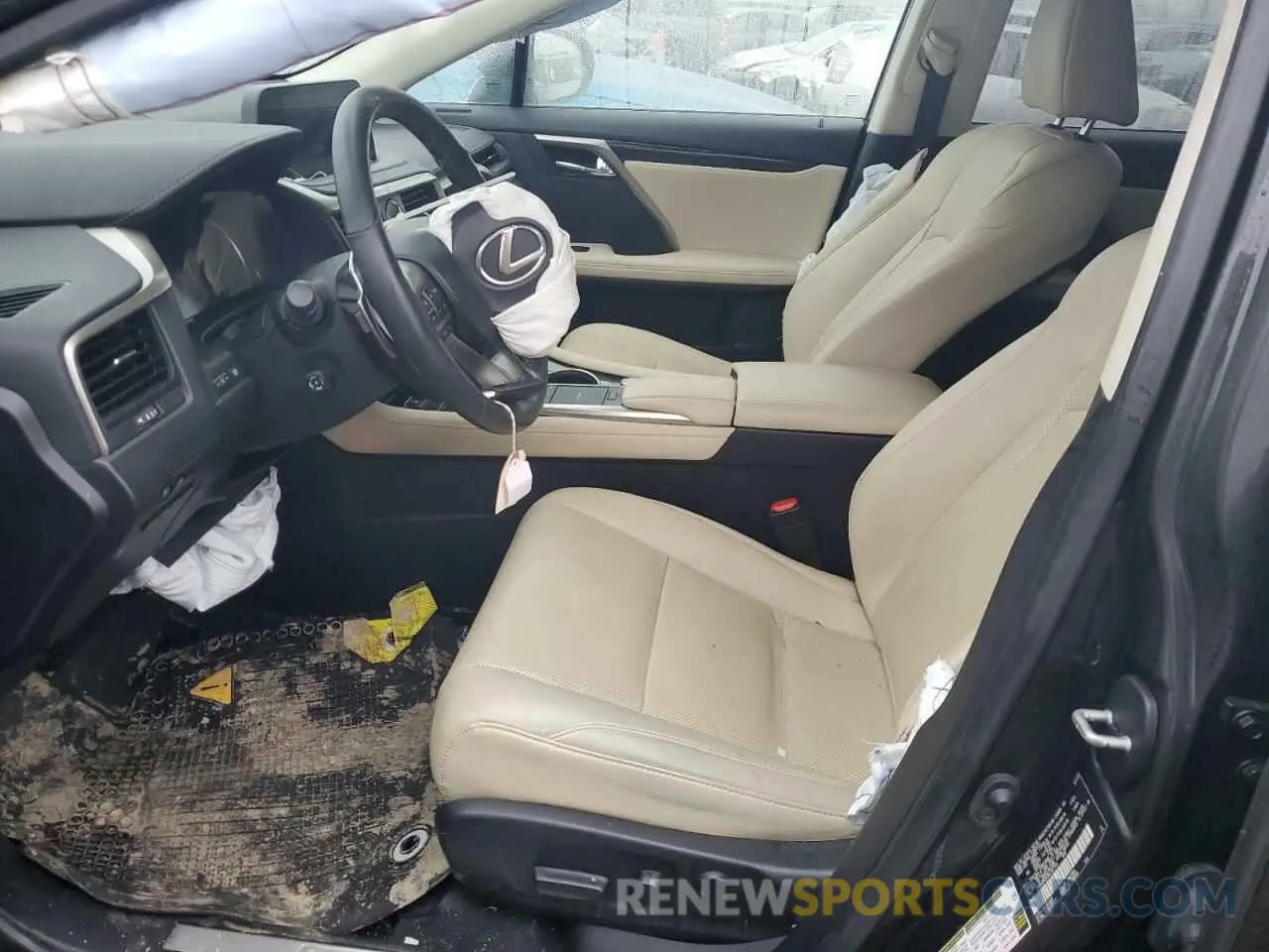7 Photograph of a damaged car 2T2AZMDA9NC357125 LEXUS RX350 2022
