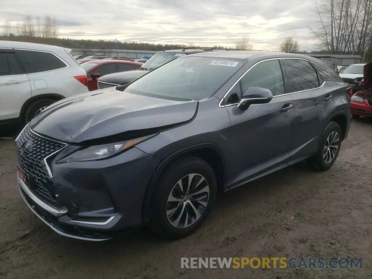 1 Фотография поврежденного автомобиля 2T2AZMDAXNC334436 LEXUS RX350 2022