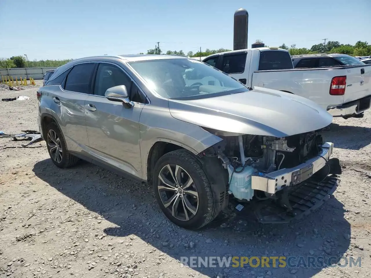 4 Photograph of a damaged car 2T2HZMAA0NC223154 LEXUS RX350 2022