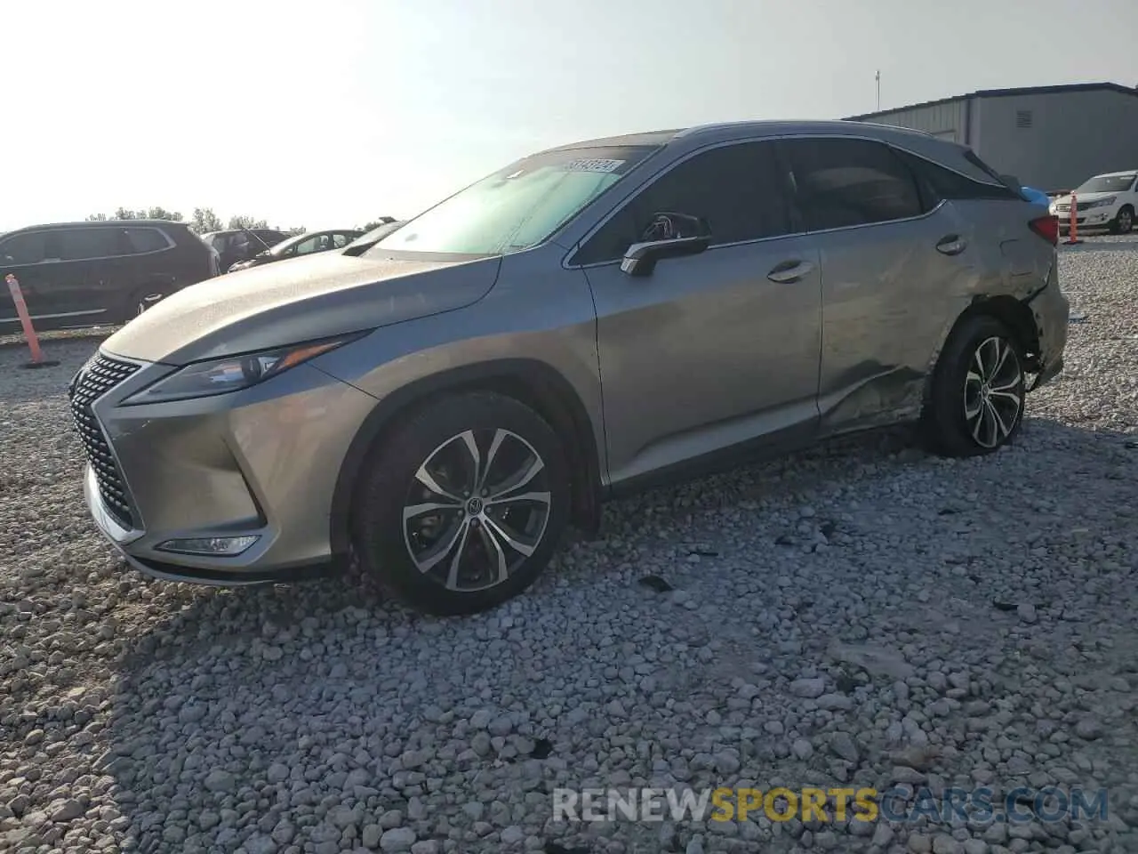 1 Photograph of a damaged car 2T2HZMAA0NC250158 LEXUS RX350 2022