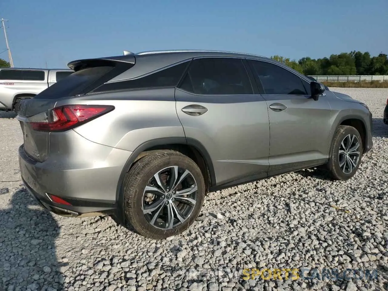 3 Photograph of a damaged car 2T2HZMAA0NC250158 LEXUS RX350 2022