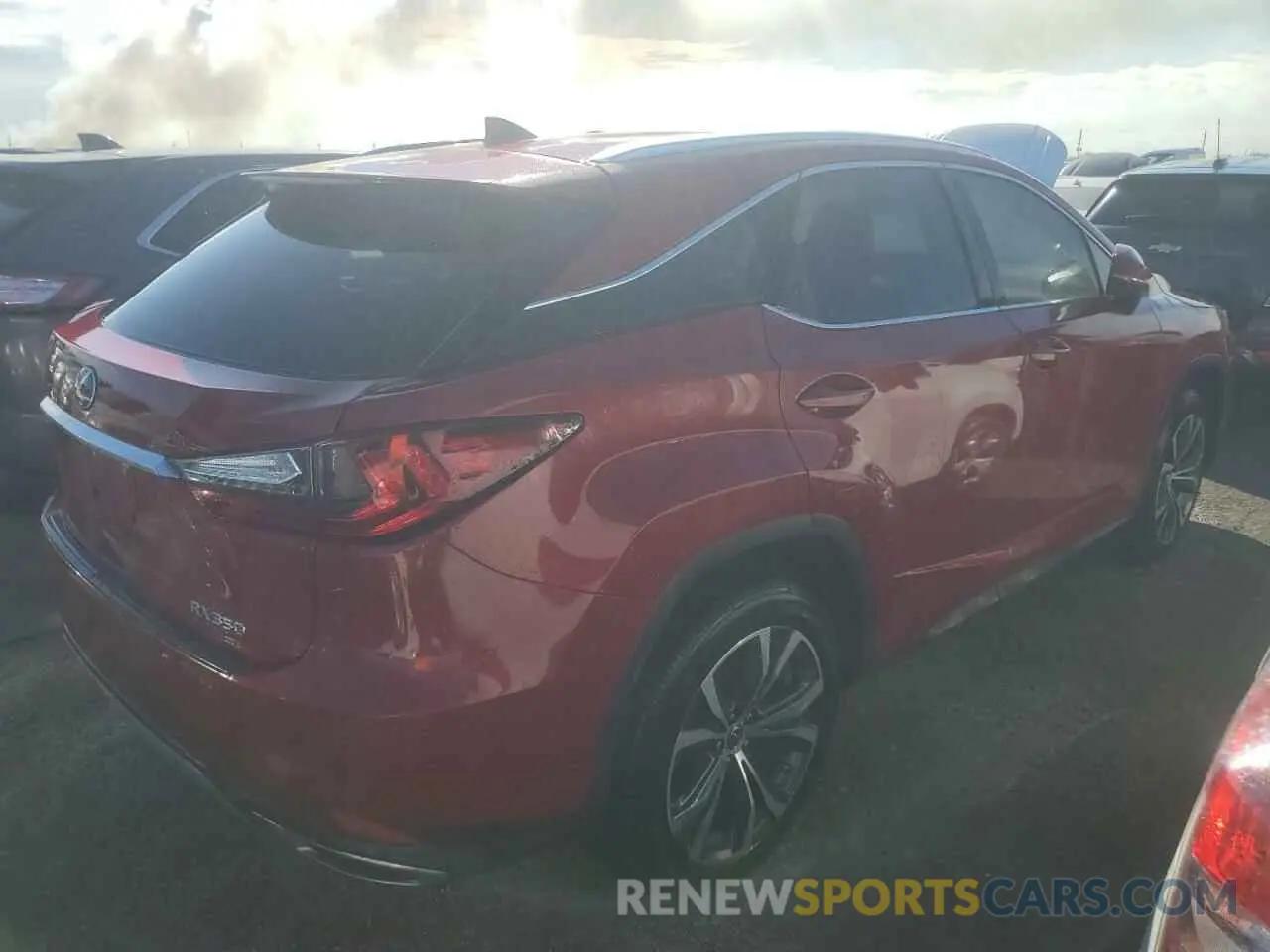 3 Фотография поврежденного автомобиля 2T2HZMAA0NC260561 LEXUS RX350 2022