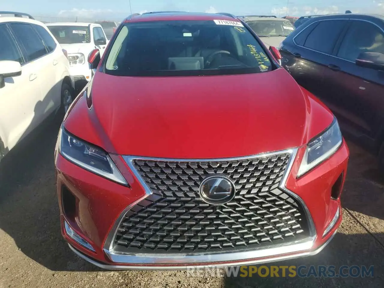 5 Фотография поврежденного автомобиля 2T2HZMAA0NC260561 LEXUS RX350 2022