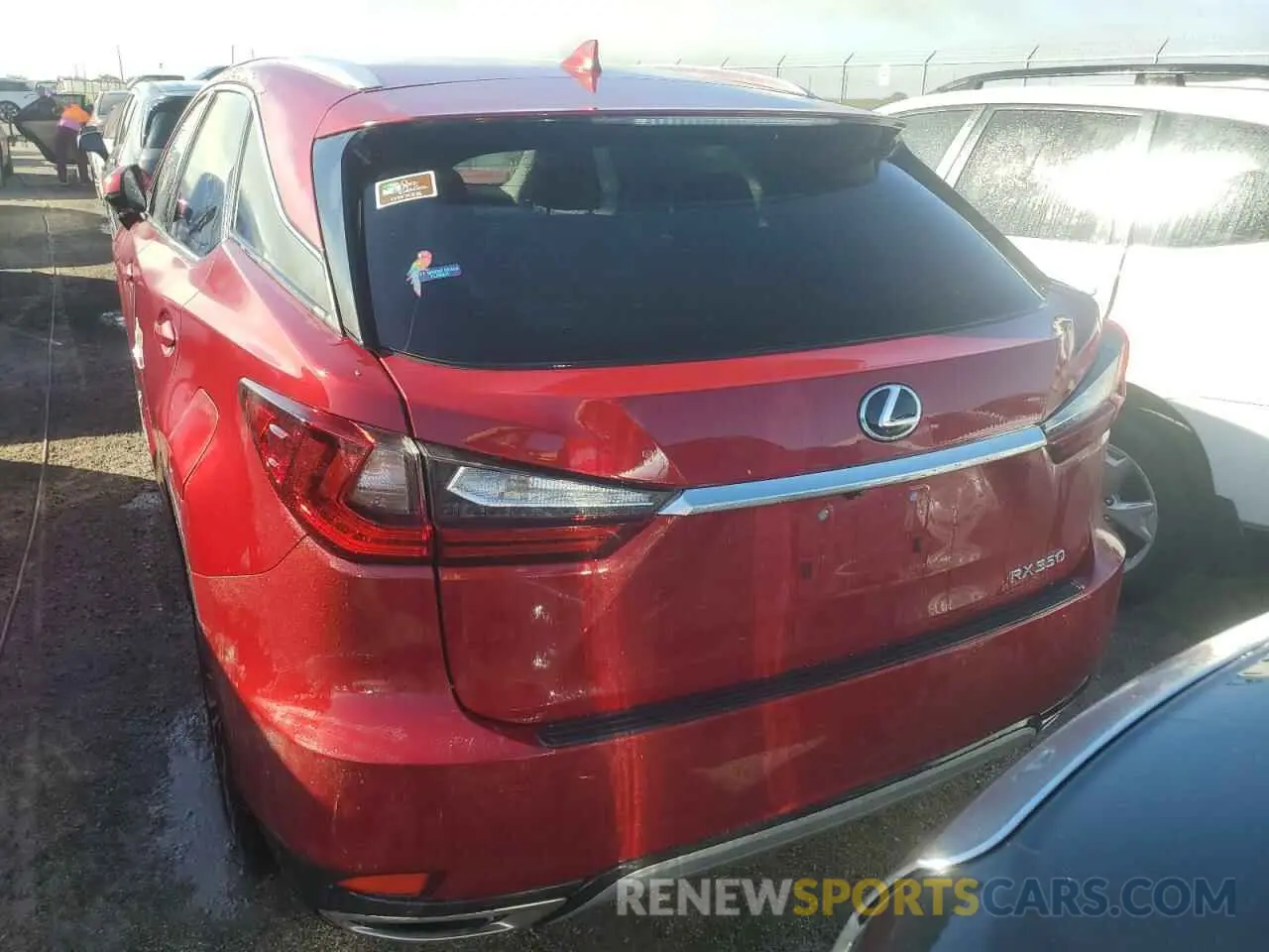 6 Фотография поврежденного автомобиля 2T2HZMAA0NC260561 LEXUS RX350 2022
