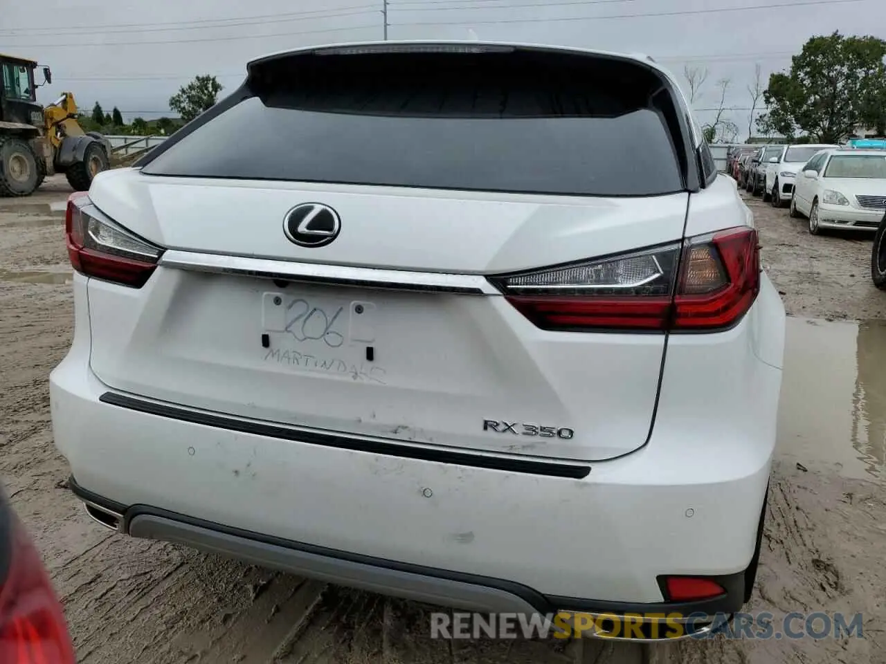 6 Photograph of a damaged car 2T2HZMAA1NC237080 LEXUS RX350 2022