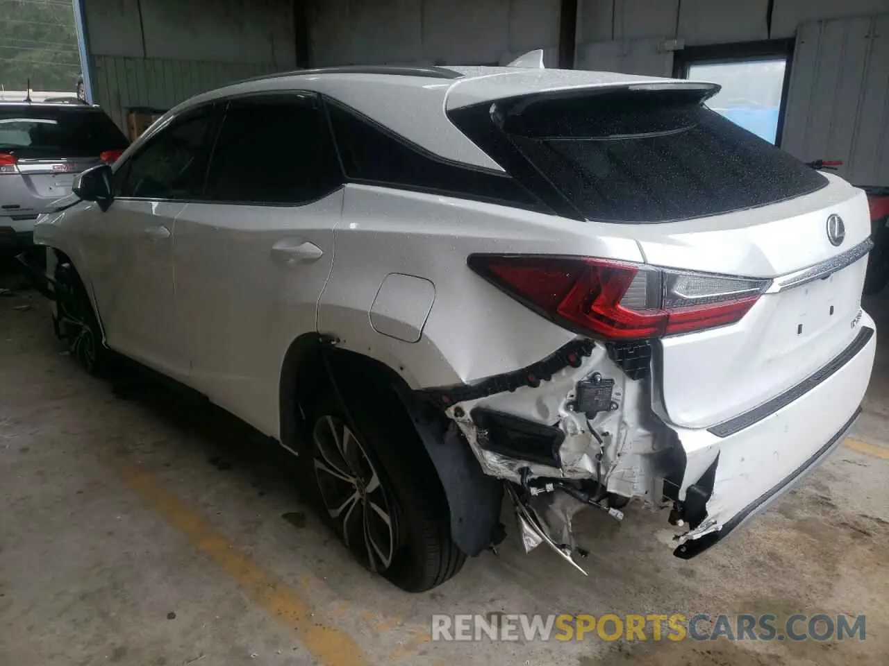 3 Фотография поврежденного автомобиля 2T2HZMAA1NC242327 LEXUS RX350 2022