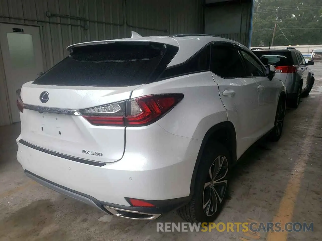 4 Фотография поврежденного автомобиля 2T2HZMAA1NC242327 LEXUS RX350 2022