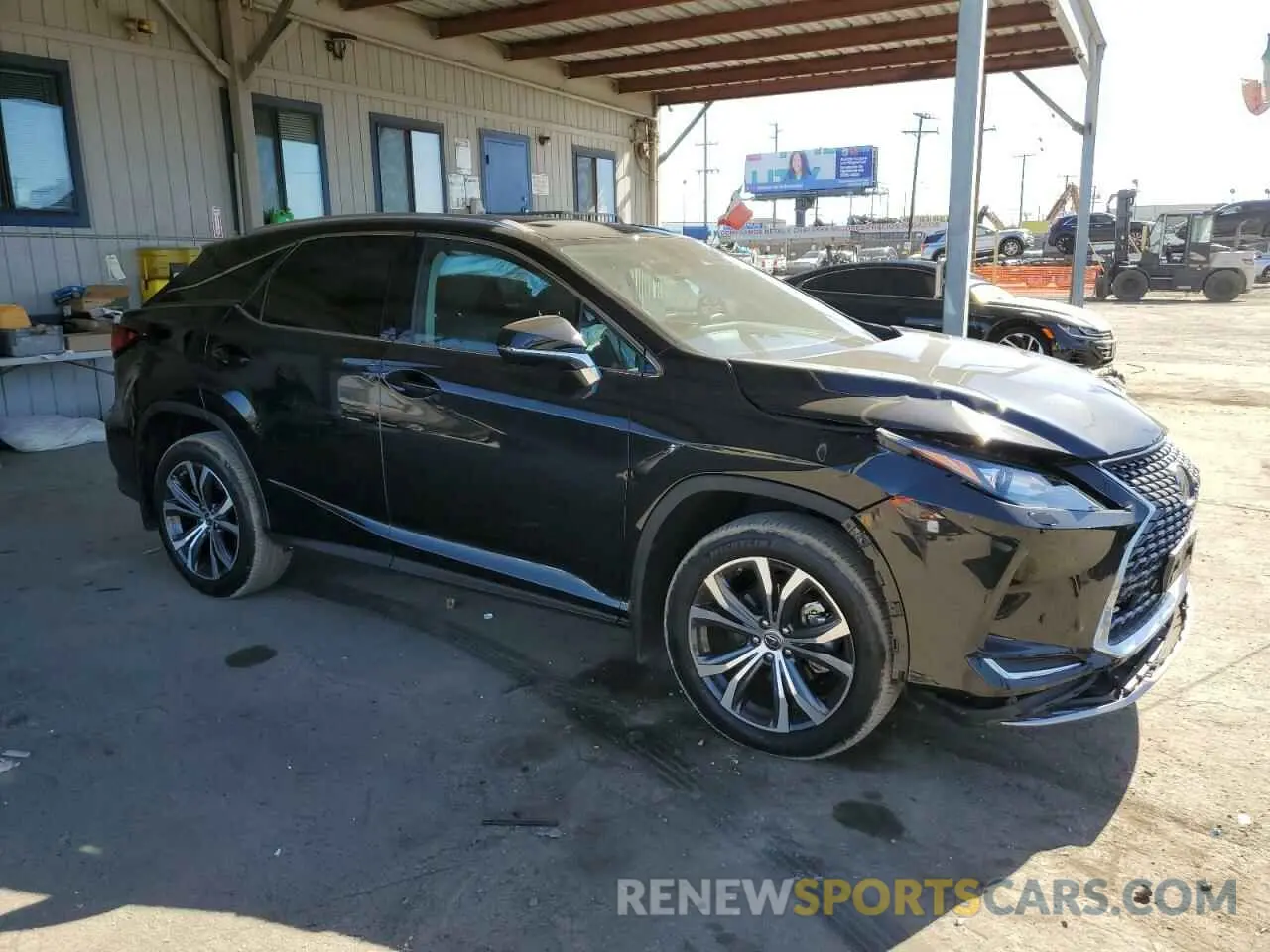 4 Фотография поврежденного автомобиля 2T2HZMAA1NC254381 LEXUS RX350 2022
