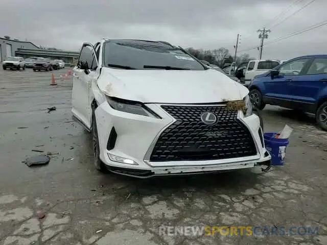 10 Photograph of a damaged car 2T2HZMAA2NC222393 LEXUS RX350 2022